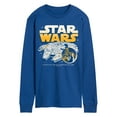 thumbnail image 1 of Star Wars - Han Chewy Millennium Falcon - Men's Long Sleeve Tee, 1 of 4
