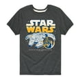 thumbnail image 1 of Star Wars - Han Chewy Millennium Falcon - Toddler And Youth Short Sleeve Tee, 1 of 5