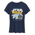 thumbnail image 1 of Star Wars - Han Chewy Millennium Falcon - Women's Short Sleeve Classic Fit Tee, 1 of 5