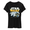 thumbnail image 1 of Star Wars - Han Chewy Millennium Falcon - Women's Short Sleeve Classic Fit Tee, 1 of 5