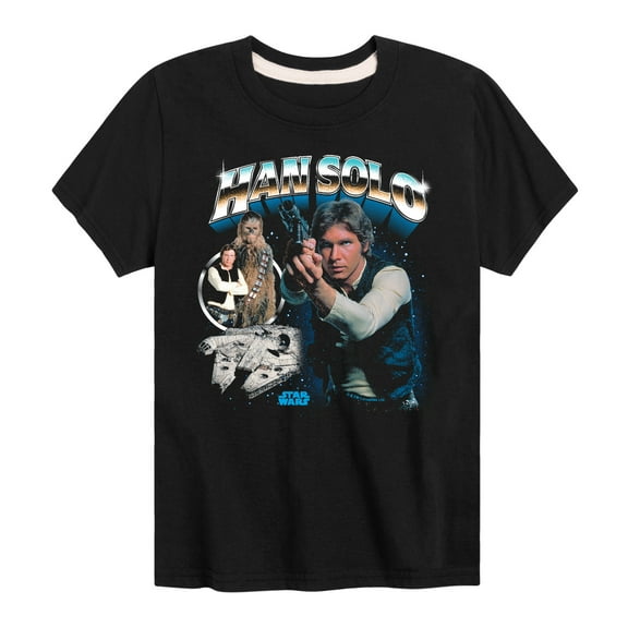Star Wars - Han Collage - Toddler And Youth Short Sleeve Tee