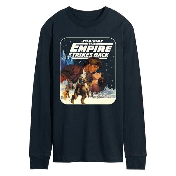 Star Wars - Han Leia Empire Strikes Back - Men's Long Sleeve Tee