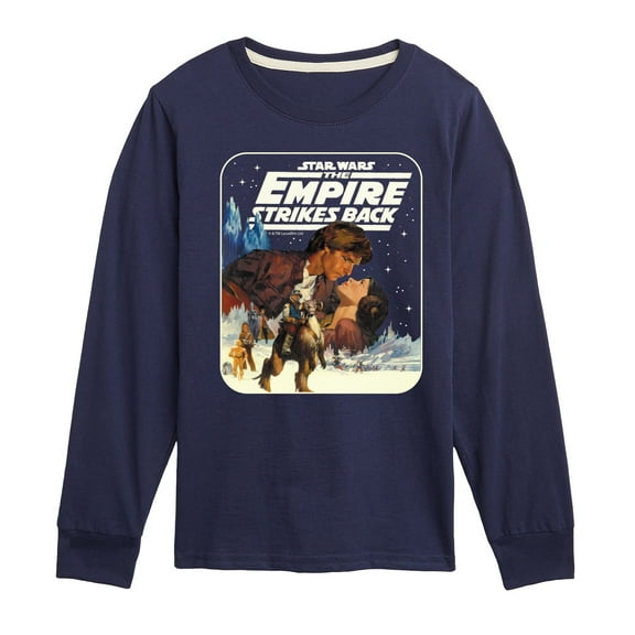 Star Wars - Han Leia Poster - Toddler And Youth Long Sleeve Tee