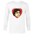 thumbnail image 1 of Star Wars Han Solo Cartoon Heart - Long Sleeve T-Shirt for Men – Customized-White, 1 of 5