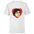 thumbnail image 1 of Star Wars Han Solo Cartoon Heart - Short Sleeve T-Shirt for Kids – Customized-White, 1 of 5