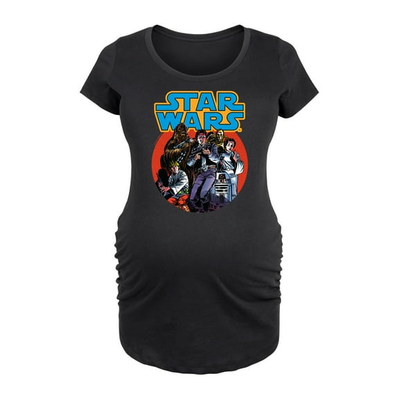 Star Wars - Han Solo Comic - Maternity Scoop Neck Tee
