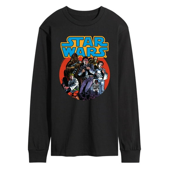 Star Wars - Han Solo Comic - Men's Long Sleeve Tee