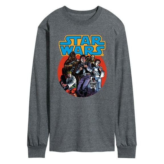 Star Wars - Han Solo Comic - Men's Long Sleeve Tee