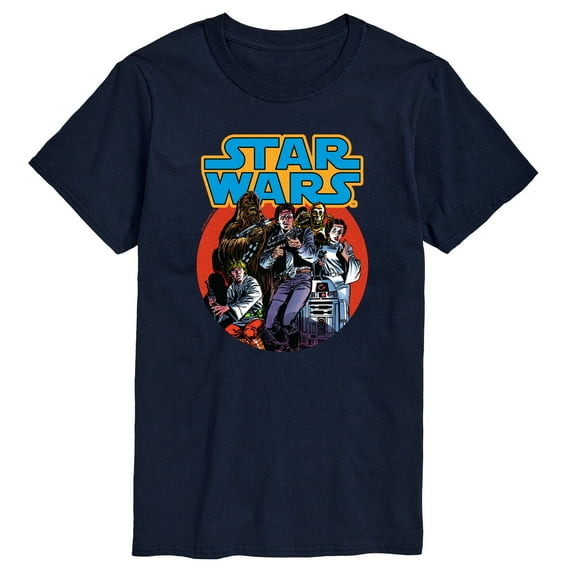 Star Wars - Han Solo Comic - Men's Short Sleeve Tee