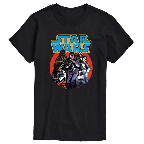 Star Wars - Han Solo Comic Short Sleeve Graphic T-Shirt