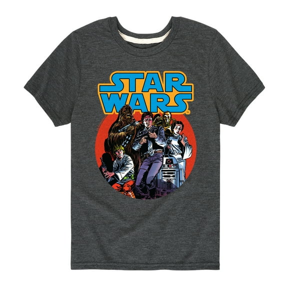 Star Wars - Han Solo Comic Toddler And Youth Short Sleeve Tee