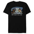 thumbnail image 1 of Star Wars Han Solo Falcon “Don’t Make Me Pull Over” Funny - Short Sleeve Blended T-Shirt for Adults - Customized-Black, 1 of 5