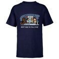 thumbnail image 1 of Star Wars Han Solo Falcon “Don’t Make Me Pull Over” Funny - Short Sleeve T-Shirt for Kids - Customized-Navy, 1 of 5