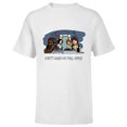 thumbnail image 1 of Star Wars Han Solo Falcon “Don’t Make Me Pull Over” Funny - Short Sleeve T-Shirt for Kids - Customized-White, 1 of 5