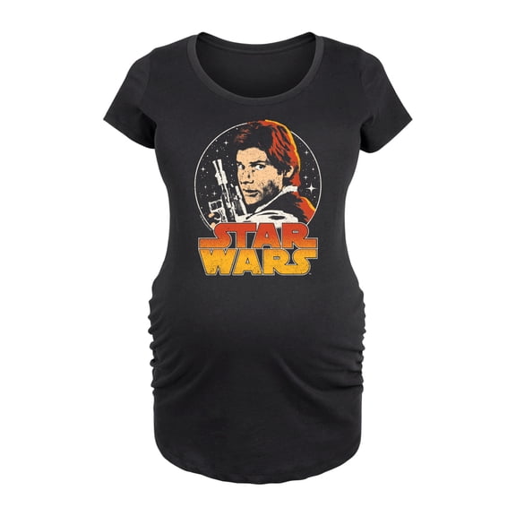 Star Wars - Han Solo Logo - Maternity Scoop Neck Tee
