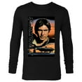 thumbnail image 1 of Star Wars Han Solo Millennium Falcon Poster - Long Sleeve T-Shirt for Men - Customized-Black, 1 of 5