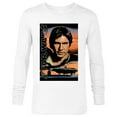 thumbnail image 1 of Star Wars Han Solo Millennium Falcon Poster - Long Sleeve T-Shirt for Men - Customized-White, 1 of 5