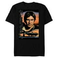 thumbnail image 1 of Star Wars Han Solo Millennium Falcon Poster - Short Sleeve Blended T-Shirt for Adults - Customized-Black, 1 of 5