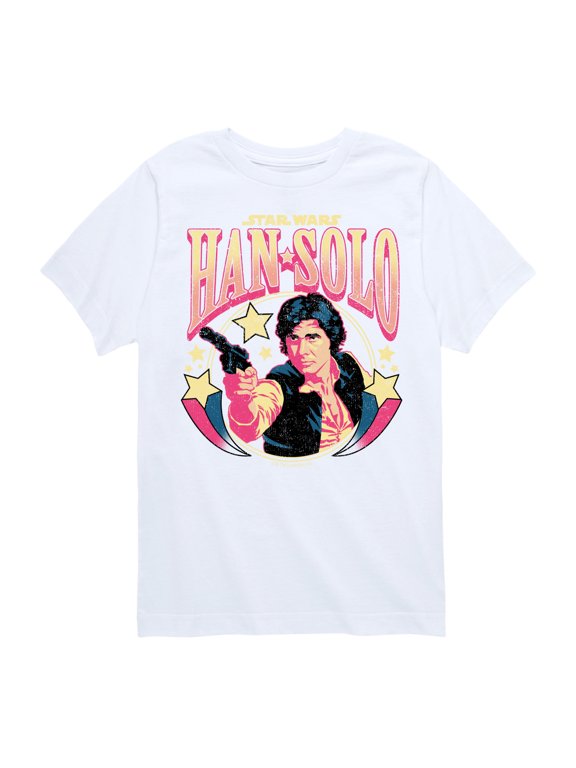 - Han Solo Rock Boys' Short Sleeve Graphic T-Shirt