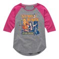 thumbnail image 1 of Star Wars - Han Solo and Chewie Retro - Toddler And Youth Girls Shirt Tail Raglan, 1 of 5