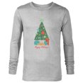 thumbnail image 1 of Star Wars Happy Holidays Ornaments - Long Sleeve T-Shirt for Men - Customized-Athletic Heather, 1 of 5