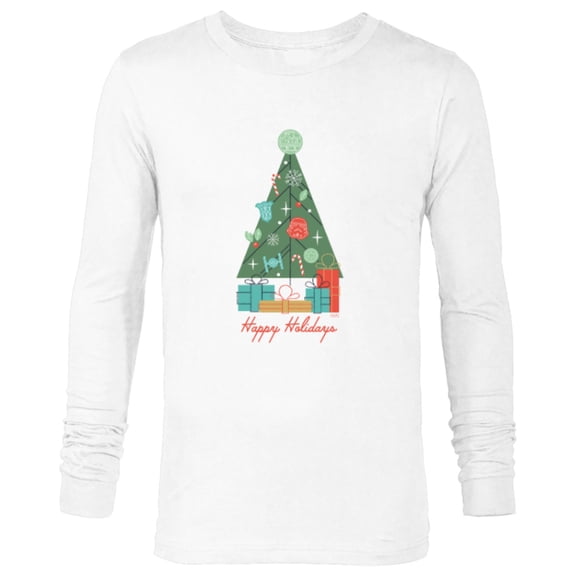 Star Wars Happy Holidays Ornaments - Long Sleeve T-Shirt for Men - Customized-White