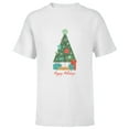 thumbnail image 1 of Star Wars Happy Holidays Ornaments - Short Sleeve T-Shirt for Kids - Customized-White, 1 of 5