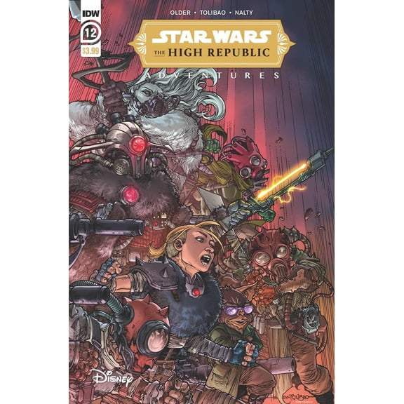 Star Wars High Republic Adventures #12 Cvr A Tolibao (Cvr A Tolibao) Idw Publishing Comic Book 2022