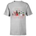thumbnail image 1 of Star Wars Holiday Galactically Festive Christmas Logo - Short Sleeve T-Shirt for Kids - Customized-Athletic Heather, 1 of 5