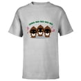thumbnail image 1 of Star Wars Holiday Jawa Christmas Carol Cute Jawa-Wa-Wa-Wa-Wa - Short Sleeve T-Shirt for Kids - Customized-Athletic Heather, 1 of 5
