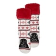 thumbnail image 1 of Star Wars Holiday Women's Slipper Socks, 1-Pack, Size 4-10, 1 of 1