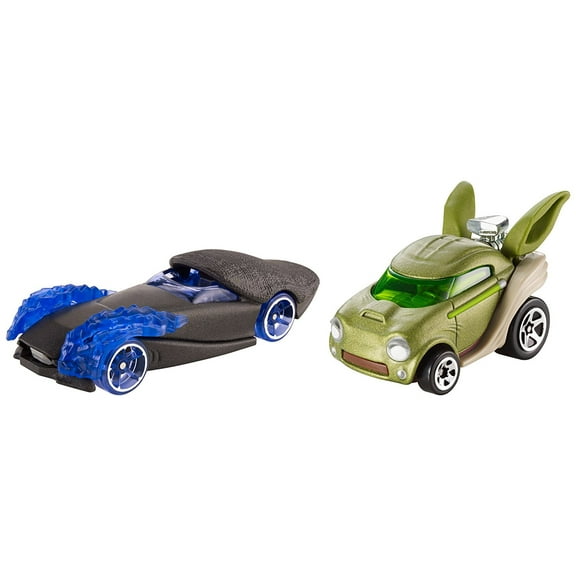 Star Wars Hot Wheels (2014) Emperor Palpatine vs. Yoda Characters Toy Car 2-Pack