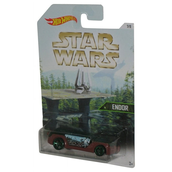 Star Wars Hot Wheels (2015) Endor HW Pursuit Die-Cast Toy Car #7/8