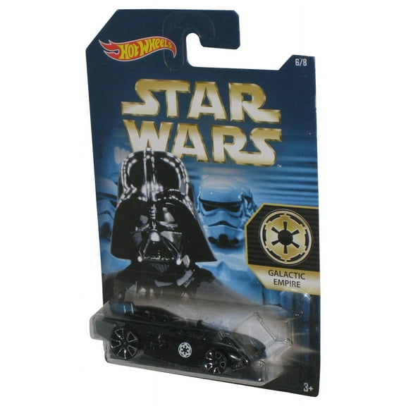 Star Wars Hot Wheels (2015) Galactic Empire Prototype H-24 Darth Vader Toy Car 6/8