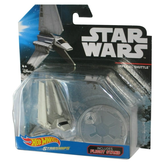 Star Wars Hot Wheels (2015) Rogue One Imperial Shuttle Starships Vehicle - (Dented Plastic)