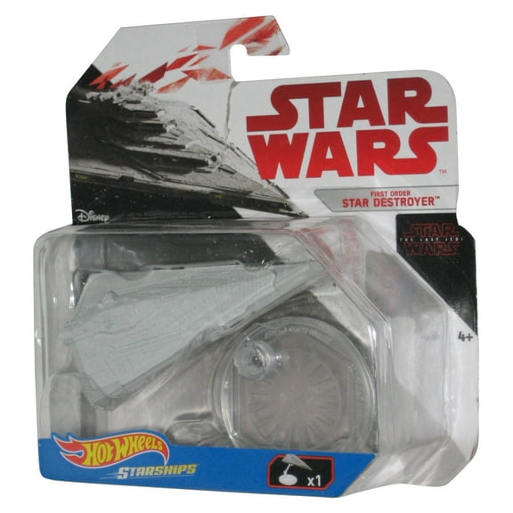 Star Wars Hot Wheels (2016) First Order Star Destroyer Starship Toy - (Minor Wear)