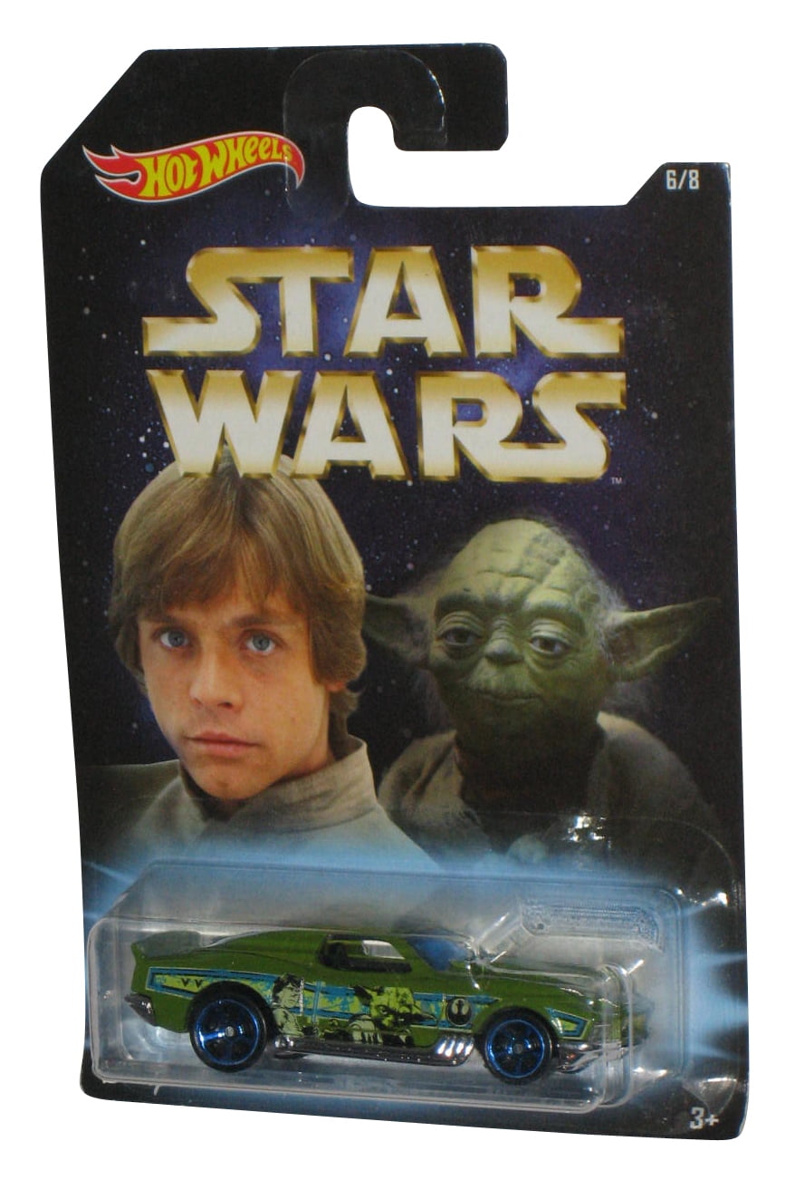 Star Wars Hot Wheels (2017) Yoda & Luke Skywalker Blvd Bruiser Toy Car ...