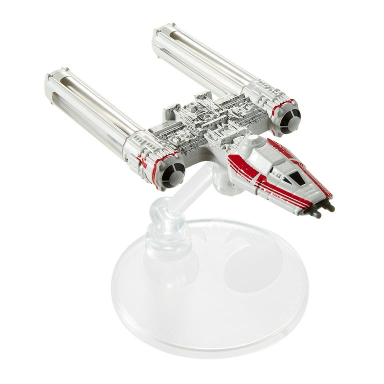Star Wars Hot Wheels 2019 Resistance Y Wing Fighter Starships Toy Vehicle