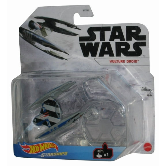 Star Wars Hot Wheels (2019) Vulture Droid Starships Toy Vehicle - (Damaged Packaging)