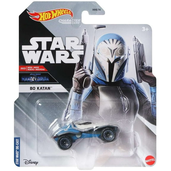 Star Wars Hot Wheels Character Cars Bo Katan Diecast Car