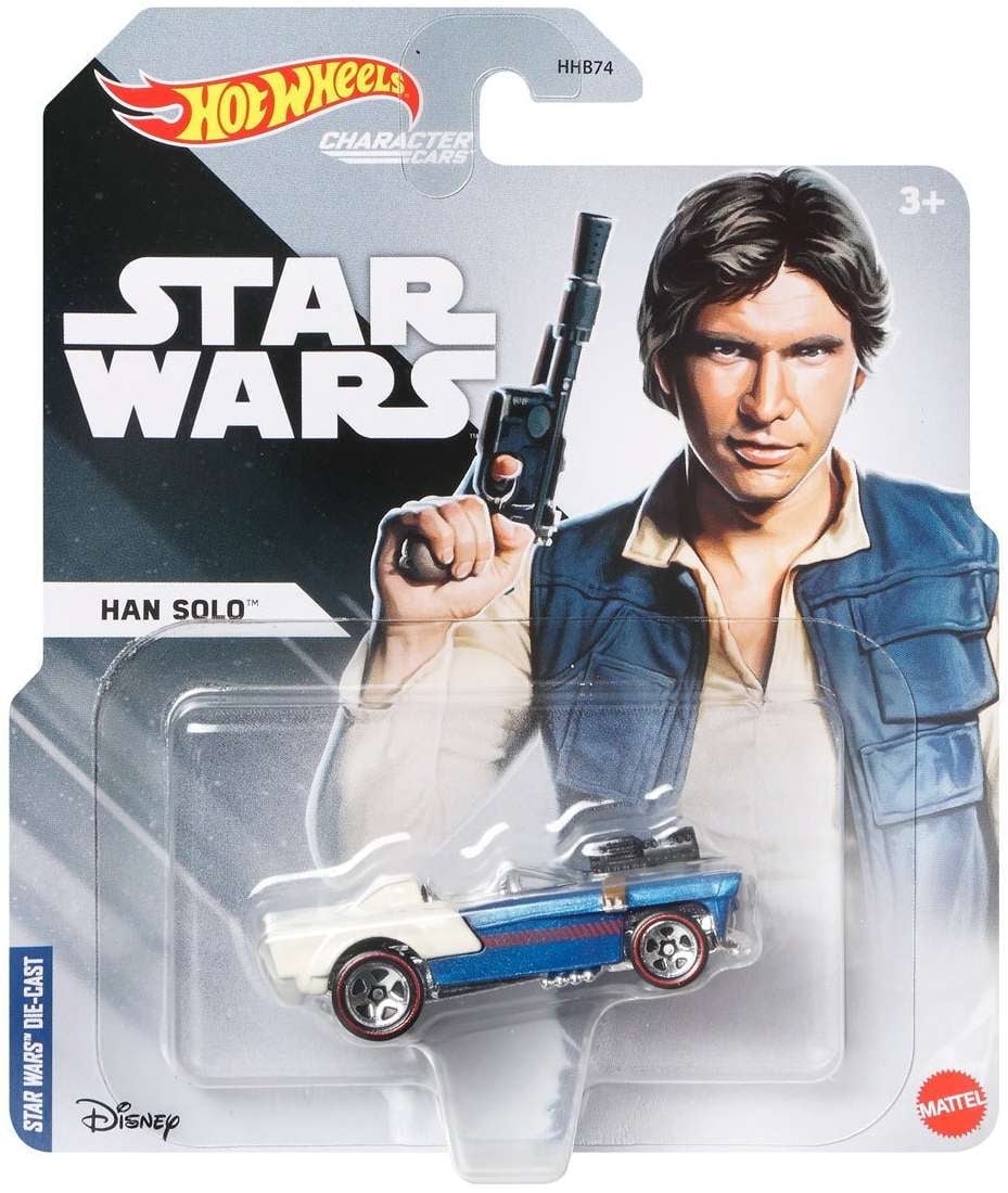 Star Wars Hot Wheels Character Cars Han Solo Diecast Car