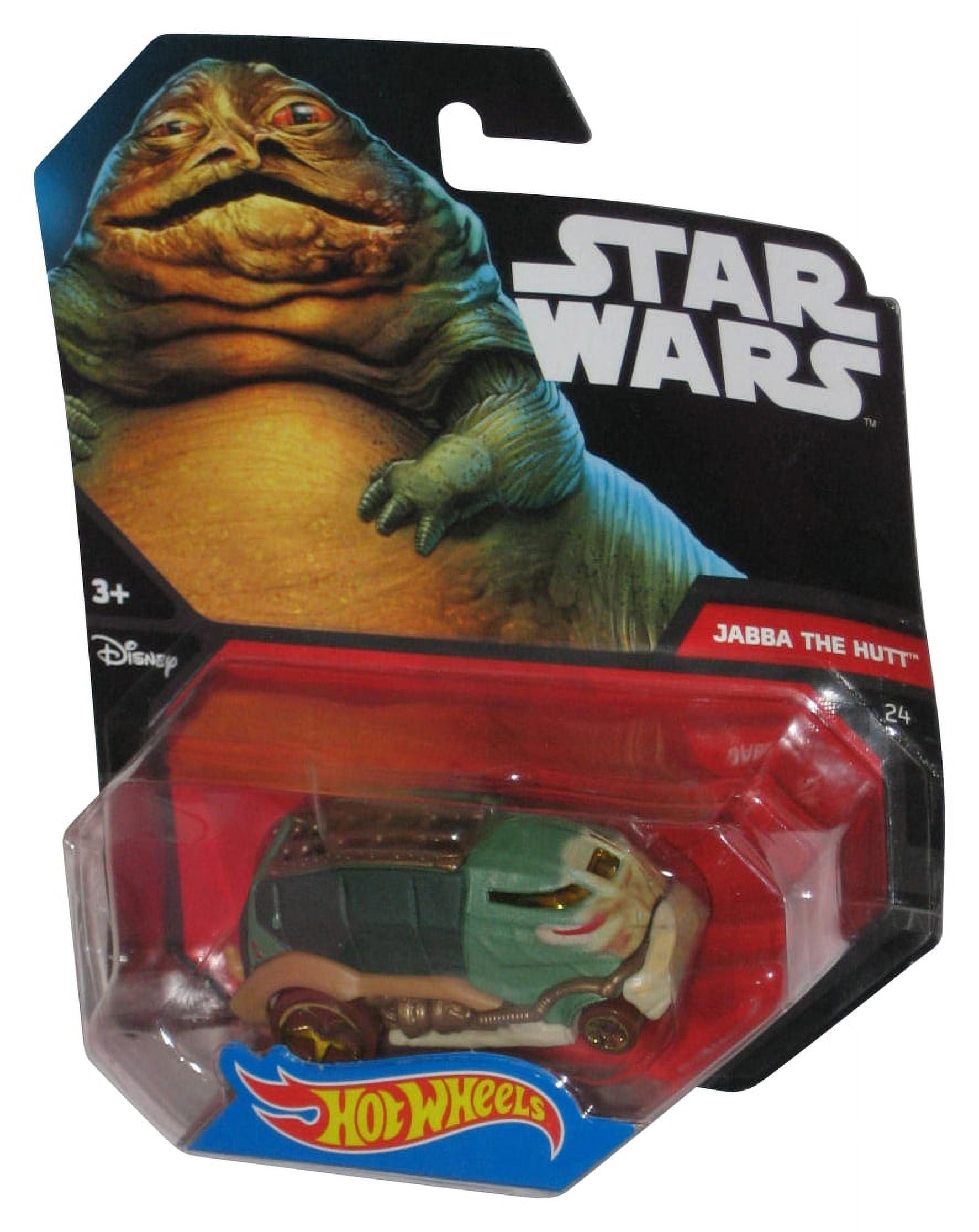 Star Wars Hot Wheels Jabba The Hutt (2014) Carships Toy Car (Dented
