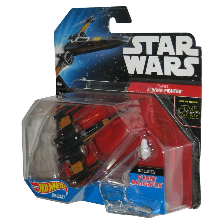 Toy Poes X Wing Star Wars Hot Wheels Poe's X-Wing Fighter (2015