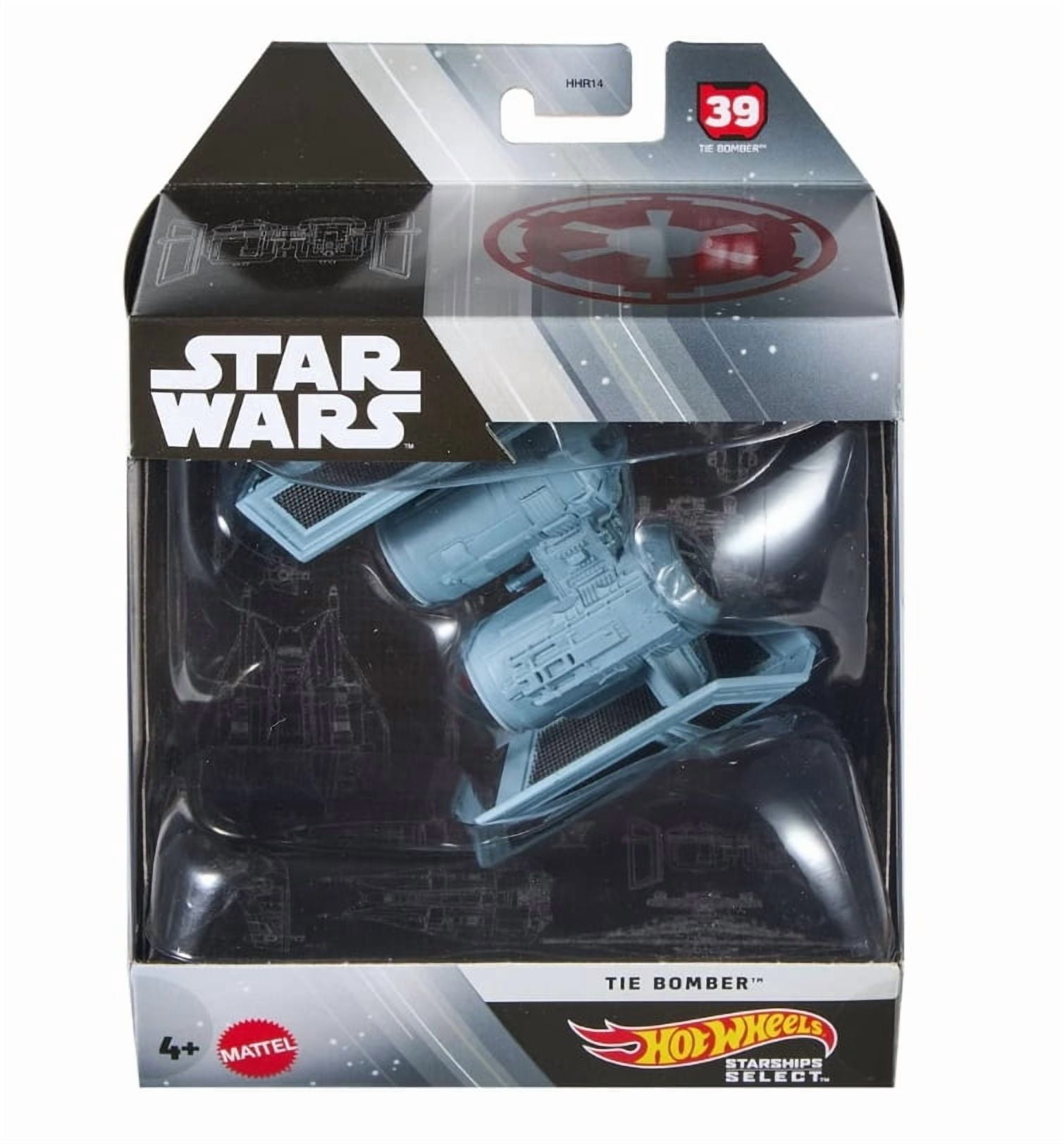 Hot Wheels Starships Select TIE Bomber Diecast Vehicle
