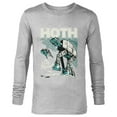 thumbnail image 1 of Star Wars Hoth The Ice Planet Retro Comic - Long Sleeve T-Shirt for Men - Customized-Athletic Heather, 1 of 5