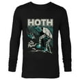 thumbnail image 1 of Star Wars Hoth The Ice Planet Retro Comic - Long Sleeve T-Shirt for Men - Customized-Black, 1 of 5