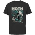 thumbnail image 1 of Star Wars Hoth The Ice Planet Retro Comic - Short Sleeve Cotton T-Shirt for Adults - Customized-Black, 1 of 5
