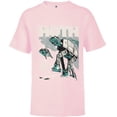 thumbnail image 1 of Star Wars Hoth The Ice Planet Retro Comic - Short Sleeve T-Shirt for Kids - Customized-Soft Pink, 1 of 5