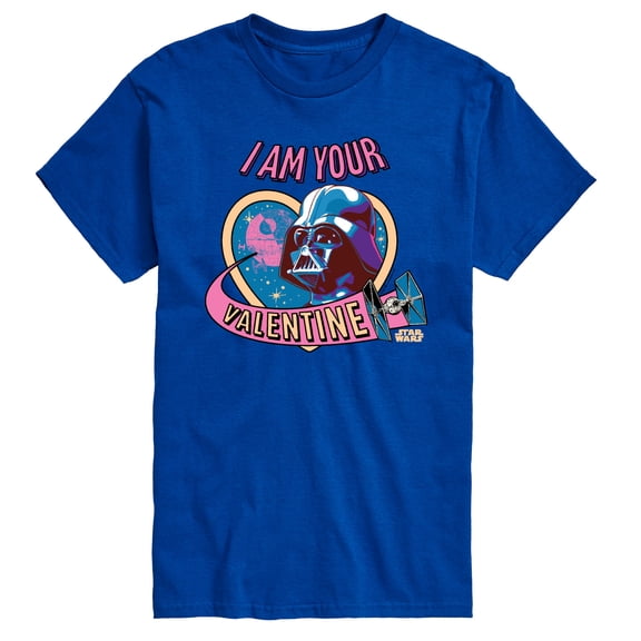 Star Wars - I Am Your Valentine Darth Vader - Men's Short Sleeve Graphic T-Shirt