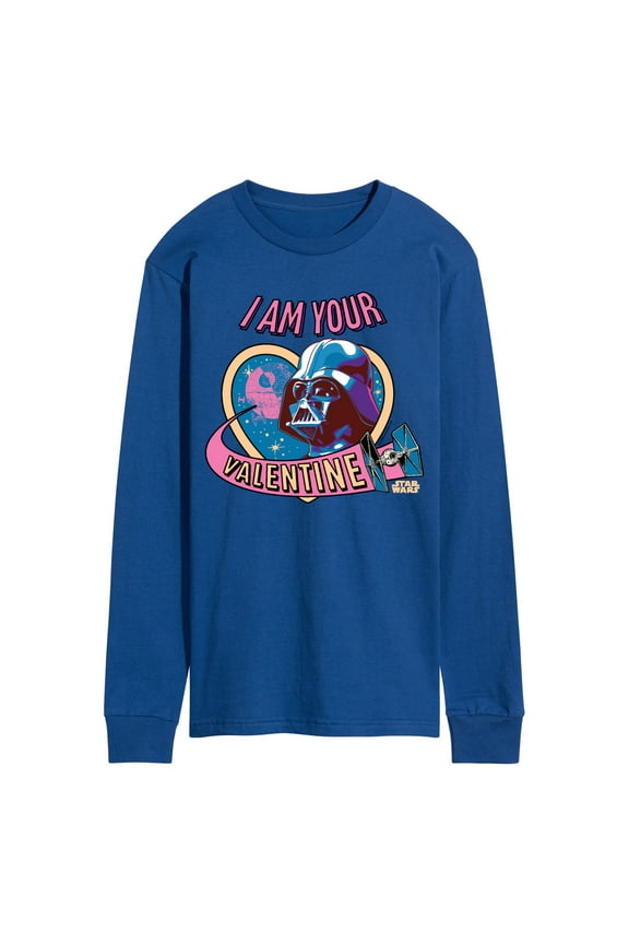 - I Am Your Valentine Darth Vader - Men's Long Sleeve Graphic T-Shirt